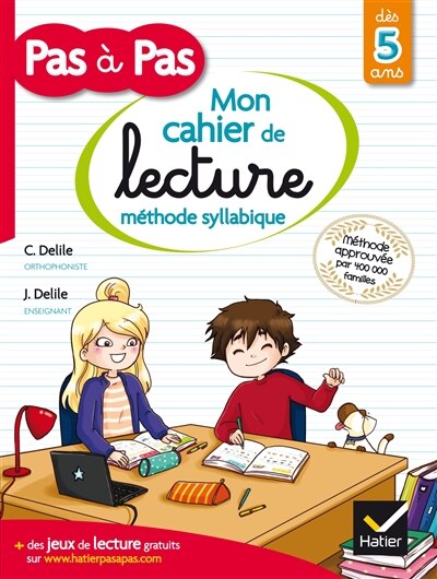 Couverture_Mon cahier de lecture, méthode syllabique