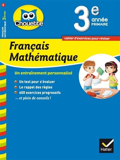 Front cover_Chouette Fran&ccedil;ais Math&eacute;matique 6&egrave;me ann&eacute;e