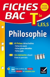 Couverture_Philosophie, terminale L, ES, S