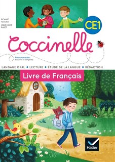 Front cover_Coccinelle, livre de français CE1 : langage oral, lecture, étude de la langue, rédaction
