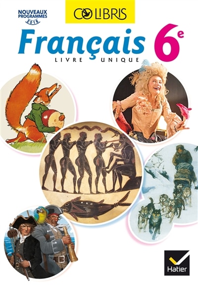 Front cover_Français livre unique 6e : nouveaux programmes 2016