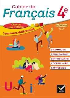 Couverture_Cahier de fran&ccedil;ais 4e