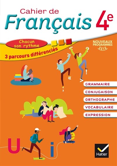 Couverture_Cahier de fran&ccedil;ais 4e