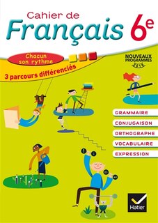 Front cover_Cahier de français 6e