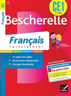 Front cover_Bescherelle français CE1, 7-8 ans