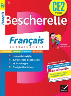 Front cover_Bescherelle français CE2, 8-9 ans