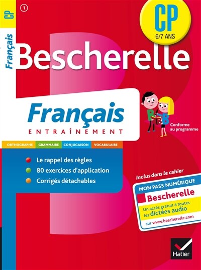 Front cover_Bescherelle français CP, 6-7 ans