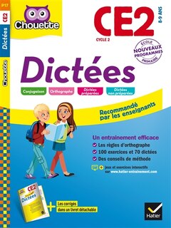 Couverture_Dict&eacute;es CE2, cycle 2, 8-9 ans