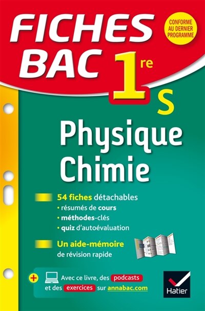 Front cover_Physique chimie, 1re S