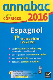 Couverture_Espagnol terminale toutes s&eacute;ries, LV1 et LV2