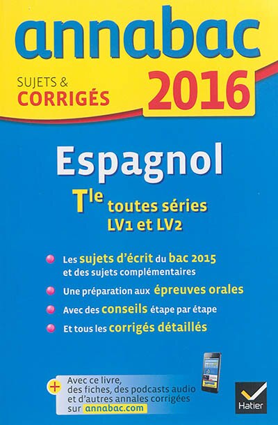 Couverture_Espagnol terminale toutes s&eacute;ries, LV1 et LV2