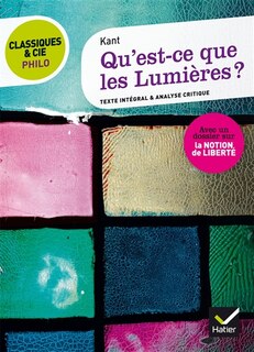 Front cover_Qu'est-ce que les Lumières ? : 1784