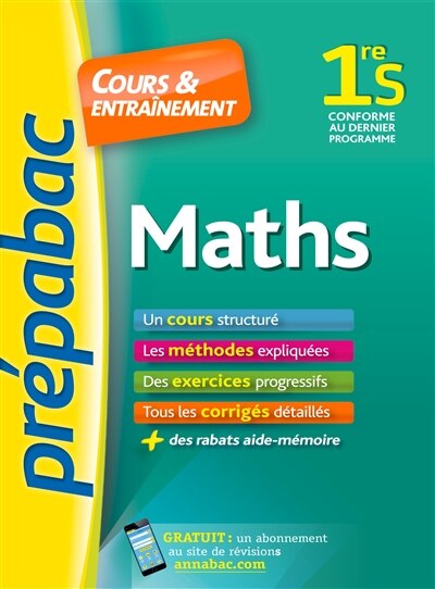 Front cover_Maths 1re S