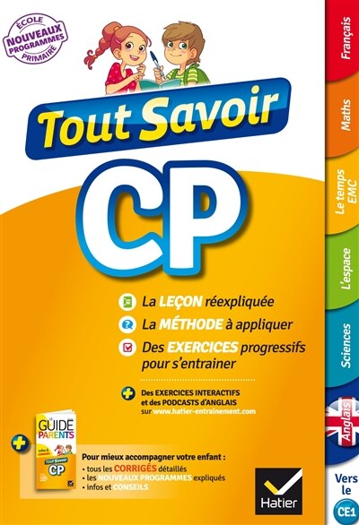 Front cover_Tout savoir CP