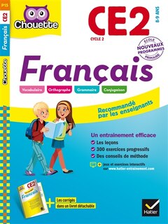 Front cover_Français CE2, cycle 2, 8-9 ans : nouveau programme