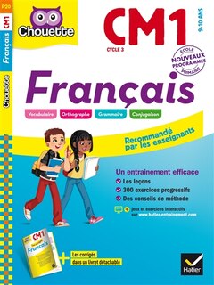Couverture_Fran&ccedil;ais CM1, cycle 3, 9-10 ans