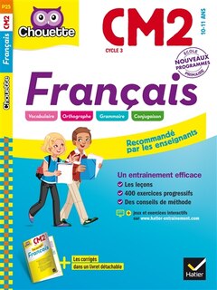 Front cover_Français CM2, cycle 3, 10-11 ans : nouveau programme