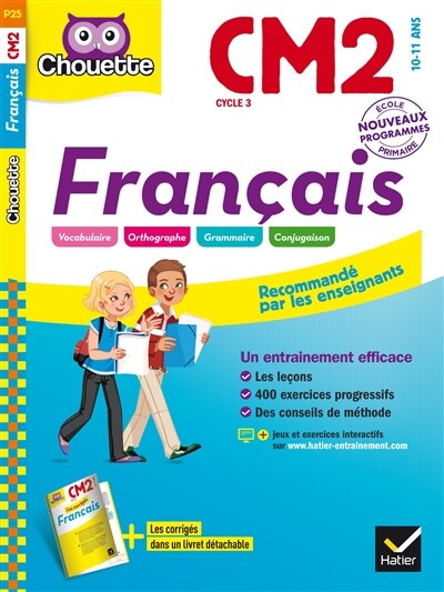 Front cover_Français CM2, cycle 3, 10-11 ans : nouveau programme
