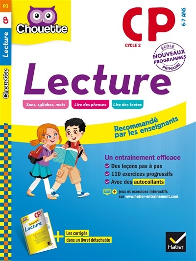 Couverture_Lecture CP, cycle 4, 6-7 ans