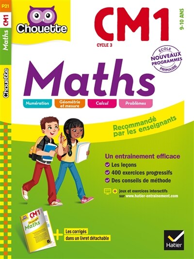 Couverture_Maths CM1, cycle 3