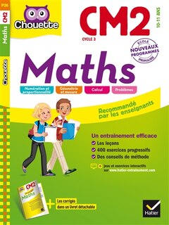 Front cover_Maths CM2, cycle 3, 10-11 ans : nouveau programme