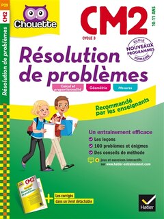 Front cover_Résolution de problèmes CM2, cycle 3, 10-11 ans