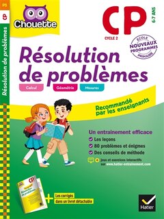 Couverture_Résolution de problèmes CP, cycle 2, 6-7 ans