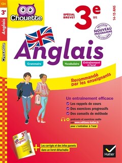 Couverture_Anglais 3e, 14-15 ans : spécial brevet : nouveau programme