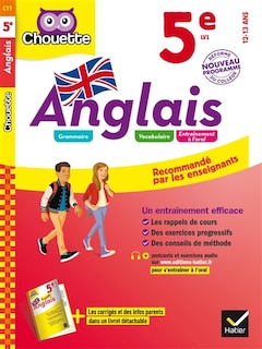 Front cover_Anglais 5e, 12-13 ans : nouveau programme