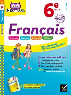 Couverture_Fran&ccedil;ais 6e, cycle 3, 11-12 ans
