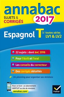 Couverture_Espagnol terminale toutes s&eacute;ries, LV1 & LV2