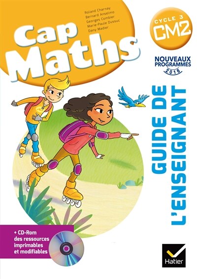 Couverture_Cap maths, CM2, cycle 3