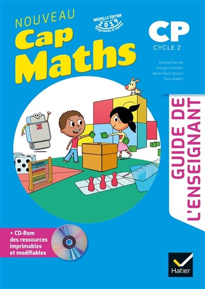 Front cover_Cap maths, CP, cycle 2 : guide de l'enseignant