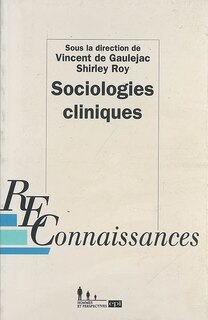 Front cover_SOCIOLOGIES CLINIQUES