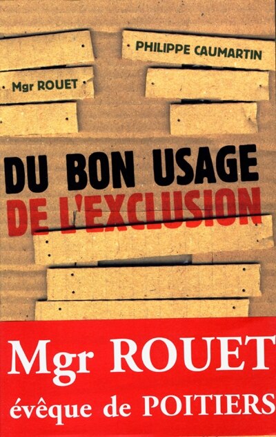 Front cover_Du bon usage de l'exclusion