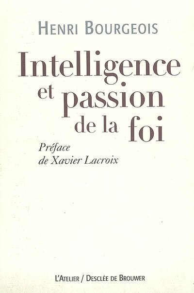 Front cover_Intelligence et passion de la foi