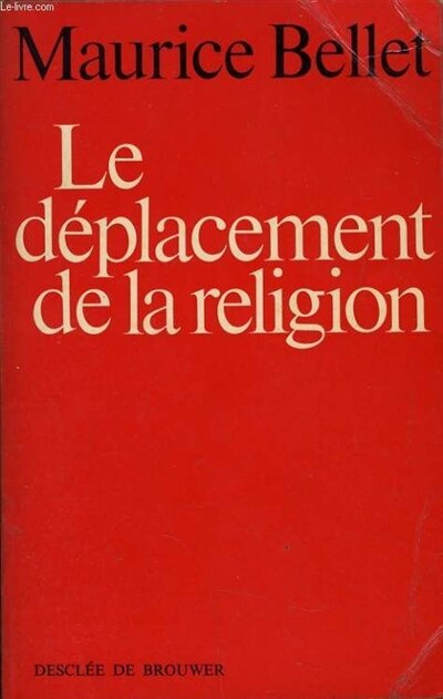 Front cover_Le déplacement de la religion