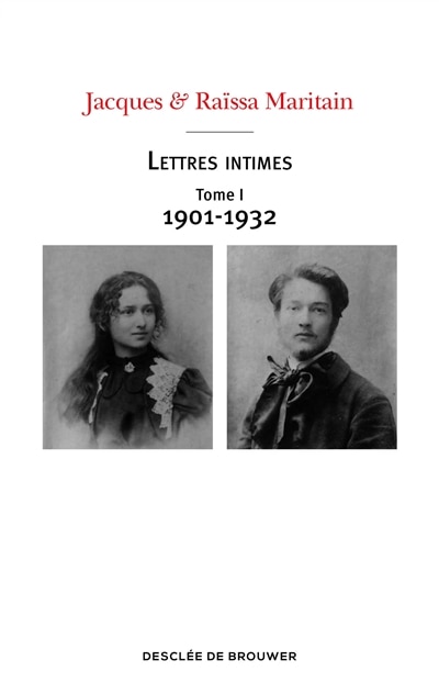 Couverture_Lettres intimes, Vol. 1. 1901-1932