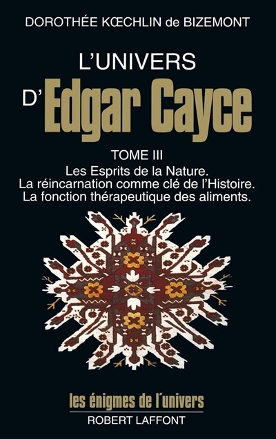 Couverture_L'univers d'Edgar Cayce, Vol. 3