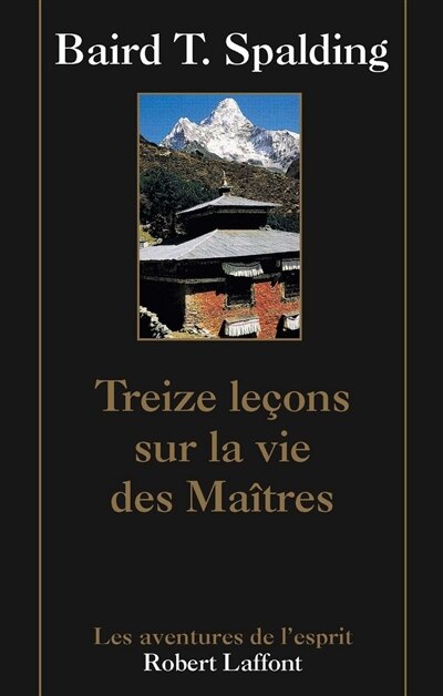 Front cover_Treize leçons sur La vie des maîtres