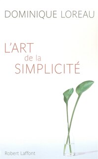 Front cover_ART DE LA SIMPLICITE -L'