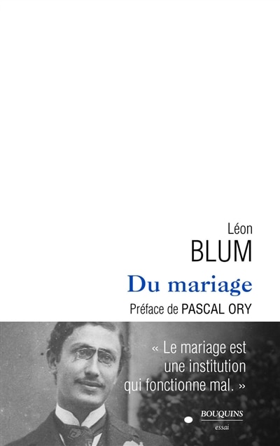 Front cover_Du mariage
