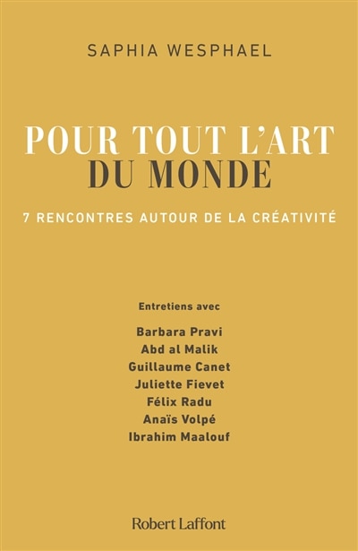 Couverture_Pour tout l'art du monde