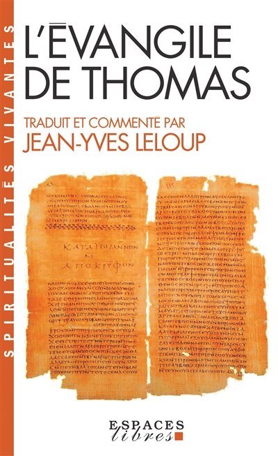 Front cover_L' Evangile de Thomas