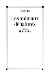 Couverture_Les animaux dénaturés