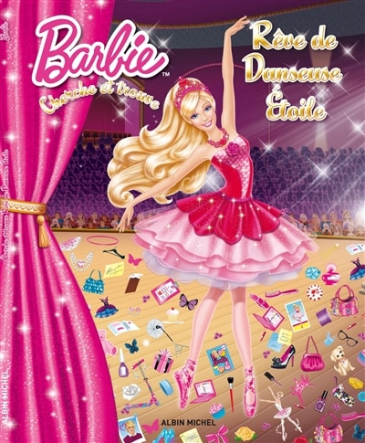 Front cover_Barbie rêve de danseuse étoile cherche trouve