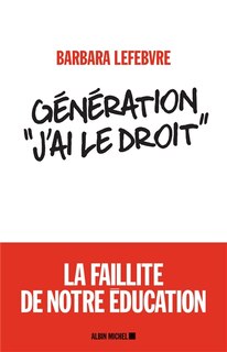 Front cover_Génération «j'ai droit»