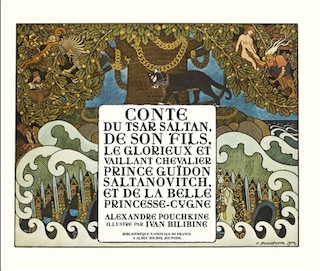 Front cover_Conte du tsar Saltan, de son fils, le glorieux et vaillant chevalier prince Guïdon Saltanovitch, et de la belle princesse-cygne