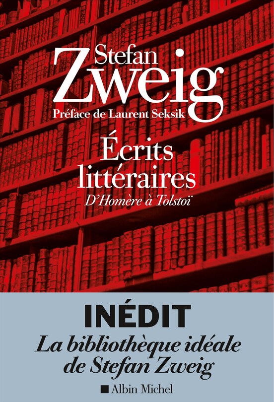 Front cover_Ecrits littéraires : d'Homère à Tolstoï : inédits (1902-1933)