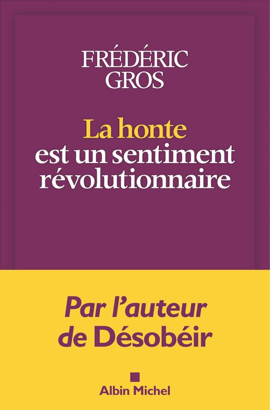 Couverture_La honte est un sentiment révolutionnaire